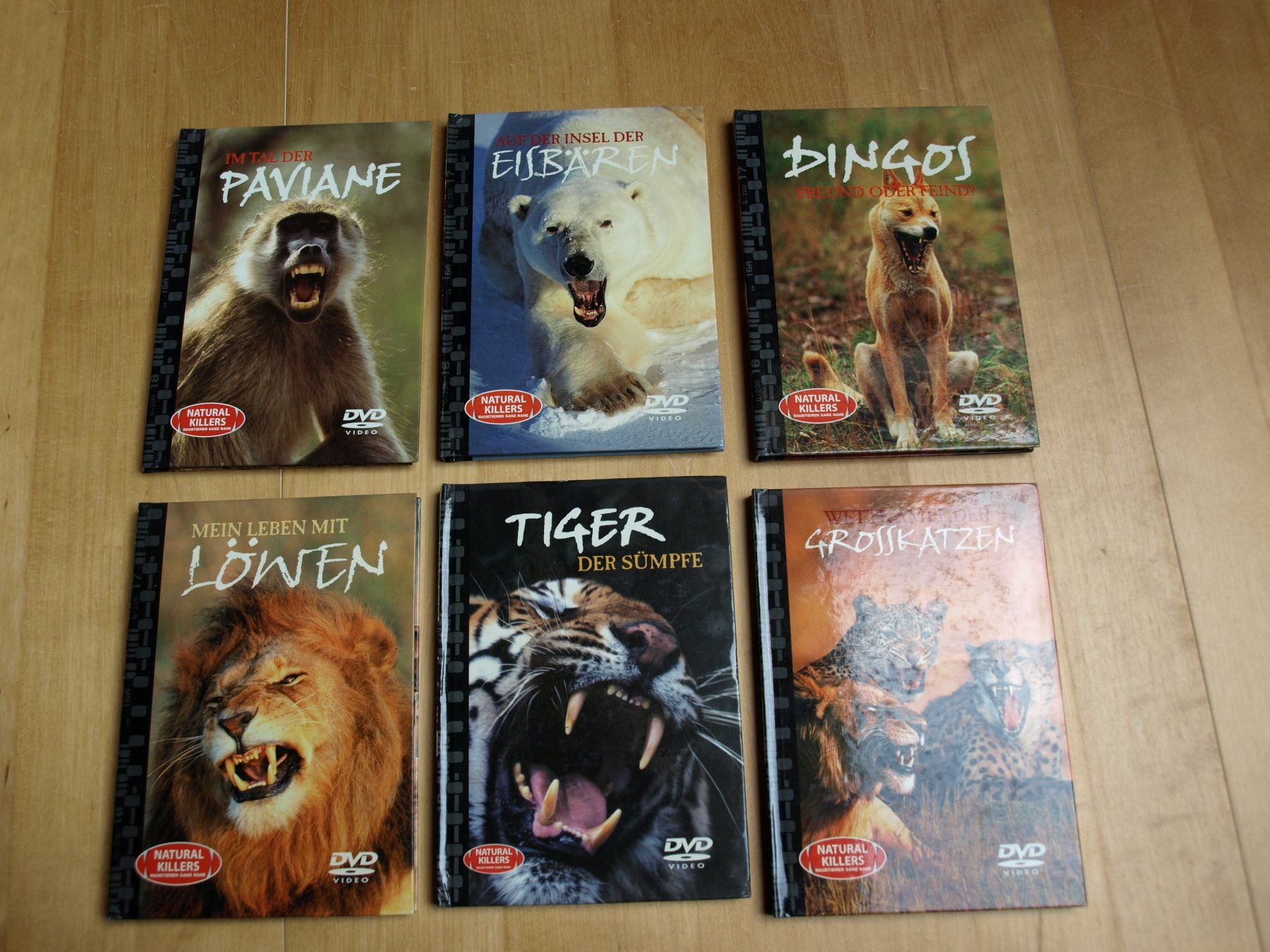 Tutti i DVDs: 7 teilige Serie "Natural Killers" – Usato da Unterkulm venduto da Poncho11
