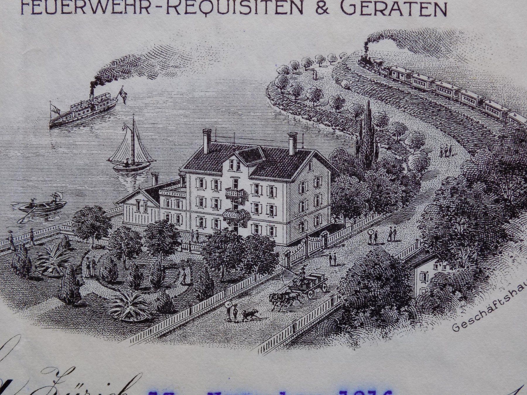 Gravures: Stäfa Briefkopf – D'occasion à Risch par Rischli15 3