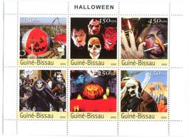 Block "Halloween". Guinea-Bissau.