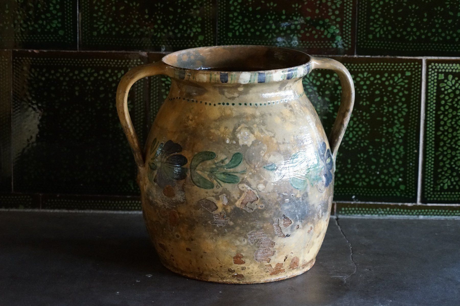 Vasi & Recipienti: Vase / Krug / Topf antik Keramik – Usato da Hinwil venduto da Antikfischer
