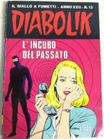 DIABOLIK INCUBO DAL PASSATO inedito N°13 ANNO 1983‪ ( XXII