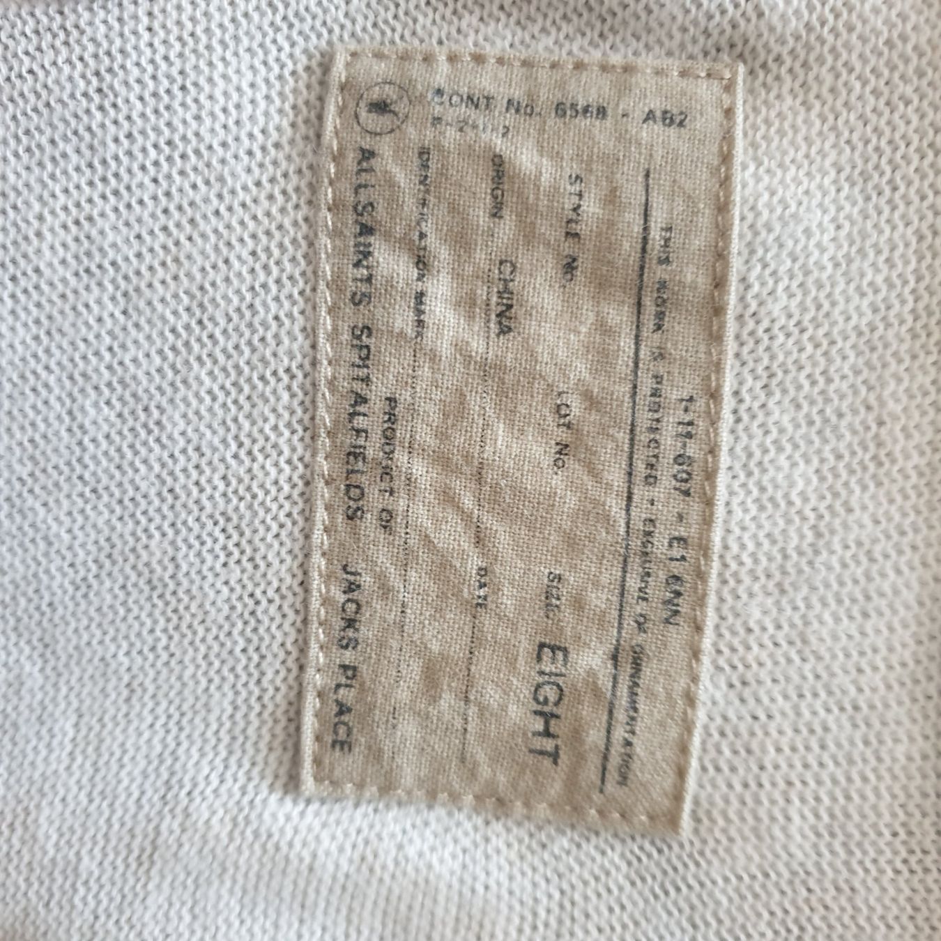 Allsaints Jacken: ALLSAINTS raffinierte Strickjacke EHG (ca. L) – Gebraucht aus Frenkendorf von Chrigeli01 3