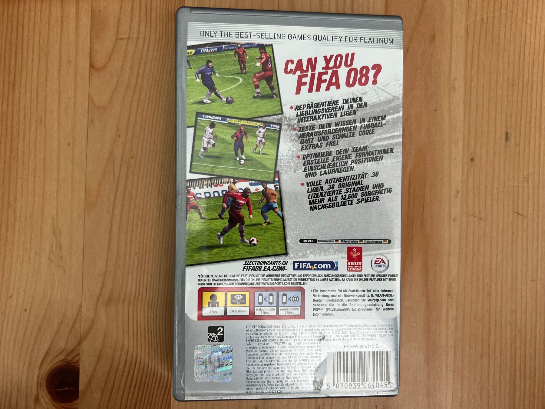 Sony Giochi: PSP FIFA 08 – Usato da st.gallen venduto da SoCre75 2