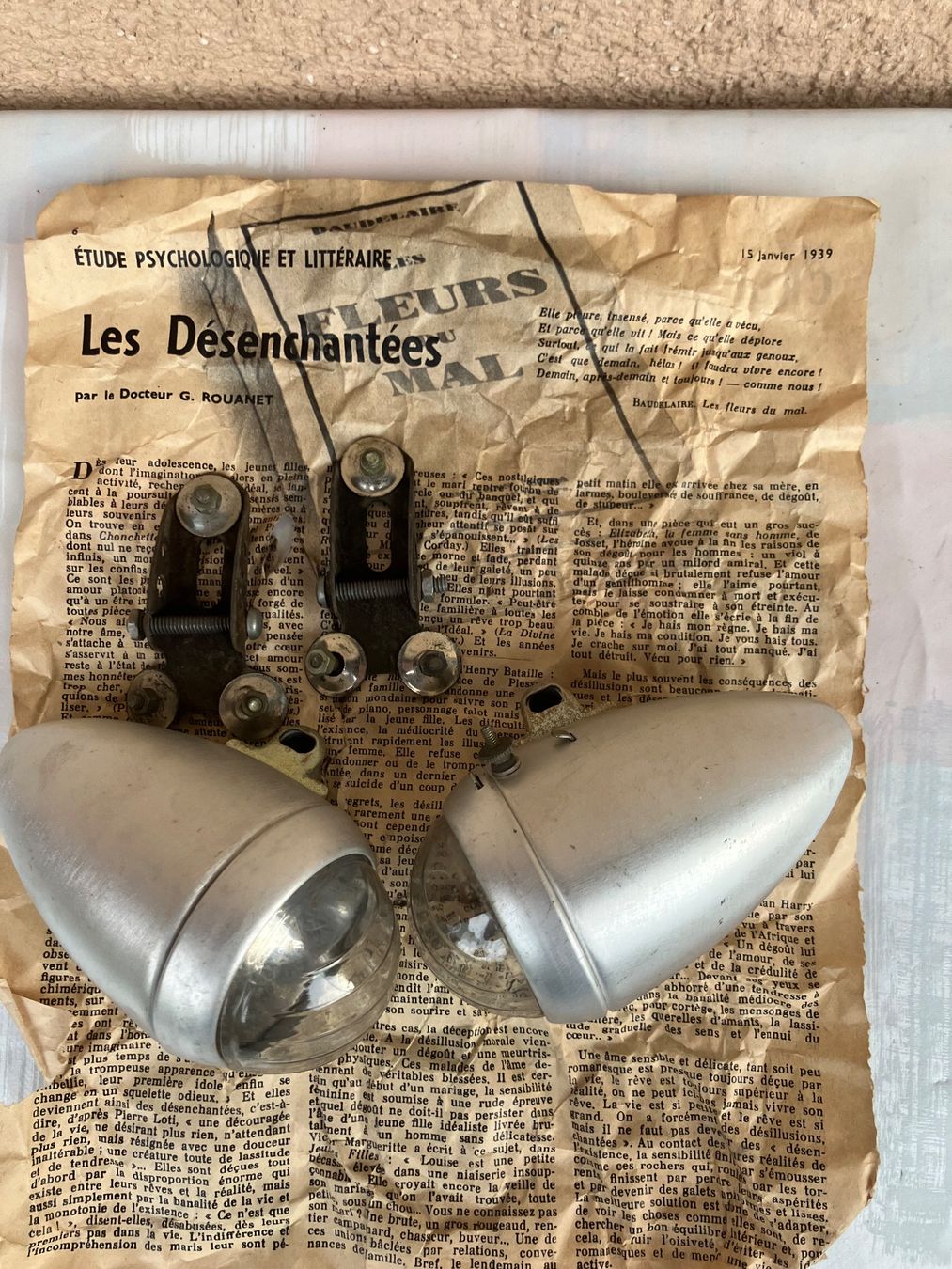 Pezzi di ricambio: 2 x antike Velolampe Oldtimer – Usato da Trimbach venduto da cendira 6