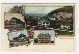 Seltene Karte Gruss aus Niederösch