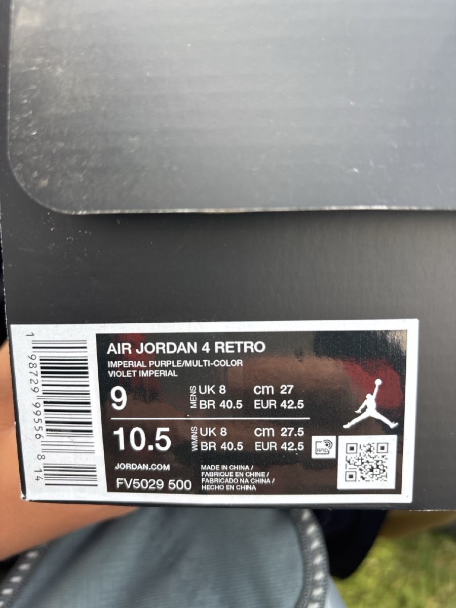Jordan Herrenschuhe: Air Jordan 4 Retro – Neu und originalverpackt aus Konolfingen von gma_smx6 4