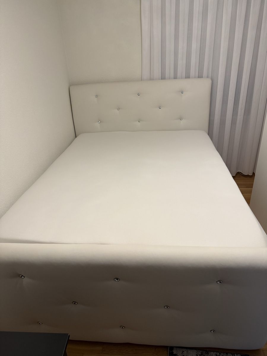 Conforama Letti: Boxspringbett 1.60m x 2m Weiss – Usato da Zuchwil venduto da sax_g9gc 3