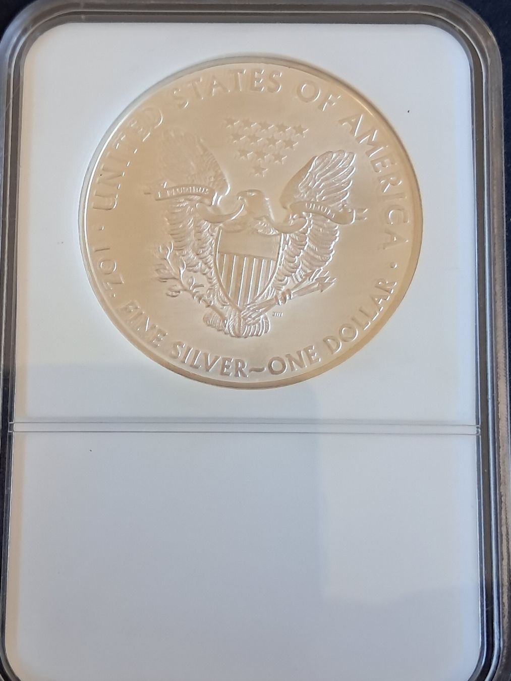 Toutes les monnaies: American Eagle Silberdollar 2008 in Kapsel – D'occasion à Diegten par mar_2w8m 1