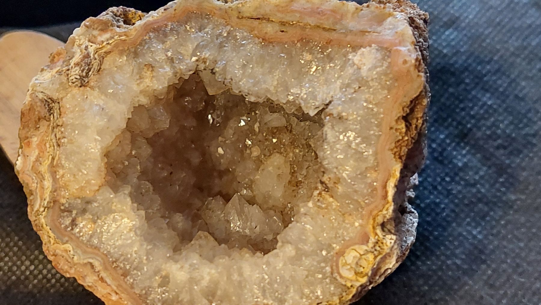 Pietre preziose: Wunderschöne Geode - Achate Druse - ca. 218 gr. – Usato da Oberwil BL venduto da Kukkaniitty 2