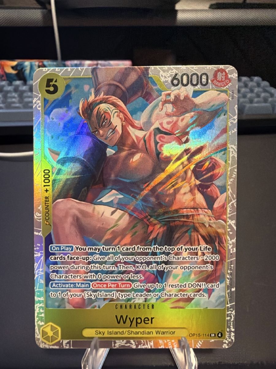 Bandai Carte collezionabili: One Piece Card Game - Wyper OP15 – Nuovo (secondo la descrizione) da Kriens venduto da Ajiani