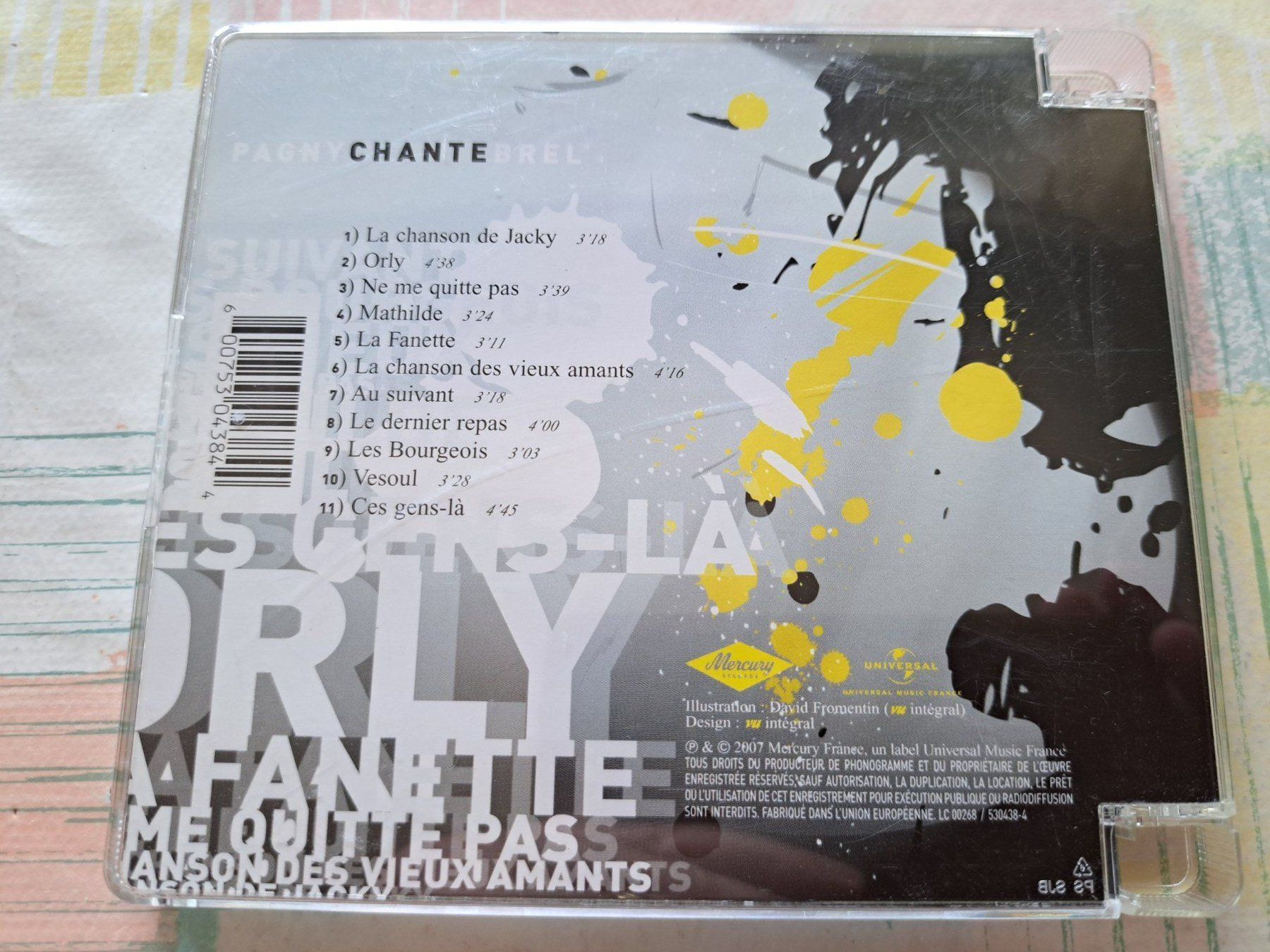 CD: Cd Pagny chante Brel  – Usato da Pully venduto da bro_n52j 1