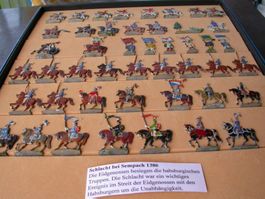 Zinnfiguren: Schlacht von Sempach 1386