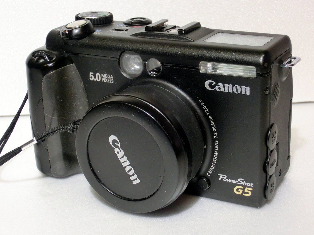 Canon Fotocamera: Canon PowerShot G5 Digitalkamera – Usato da Dottikon venduto da Floppidogg77