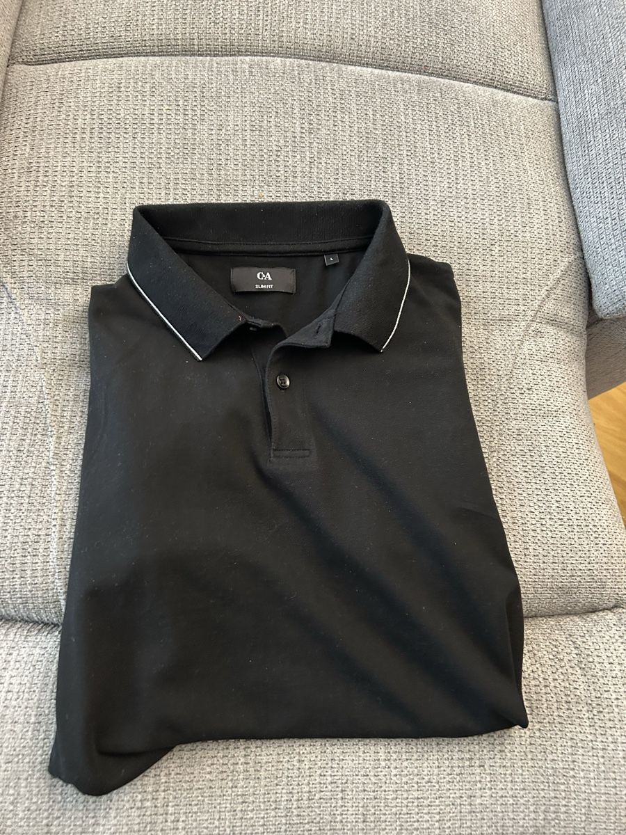 C&A Polo-Shirts: Poloshirt schwarz Gr.L – Gebraucht aus Buchs ZH von SegerLegende