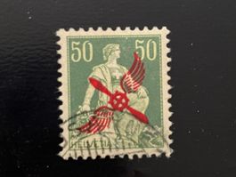 Flugpost 1919, Kat. 2, gestempelt, sign. Marchand, KP 200.--
