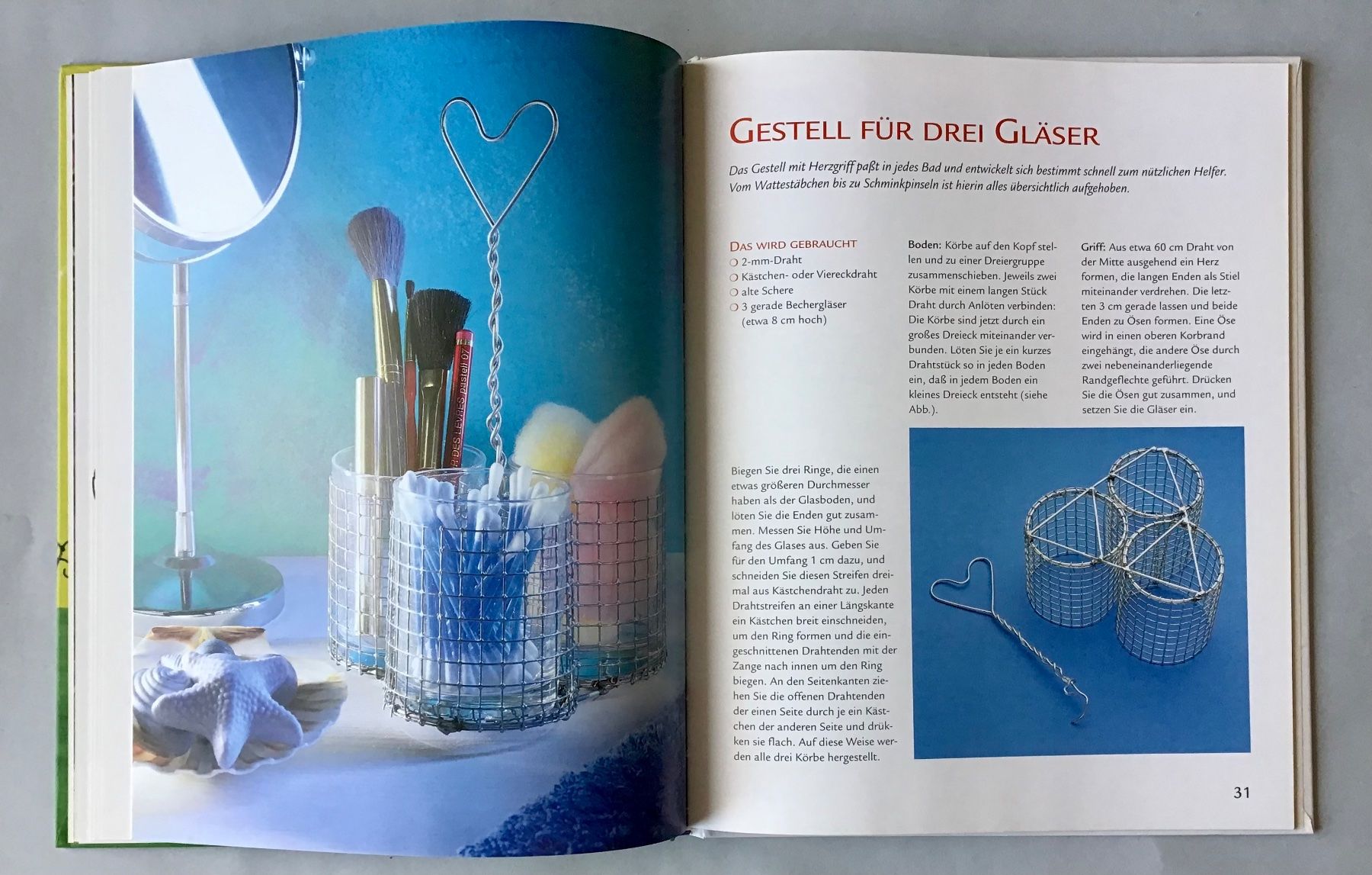 Libri: Bastelbuch: Gestalten mit Draht – Usato da Bubendorf venduto da Alpenheidi 9