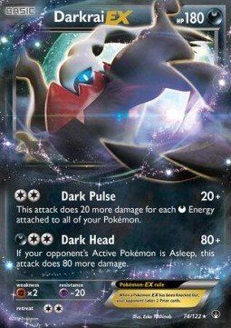 Pokémon Carte collezionabili: Darkrai EX (BKP 74) BREAKpoint – Usato da Matzendorf venduto da SwissMagicKarten