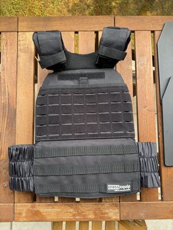 Gilet tactique Crossequip + Plaques