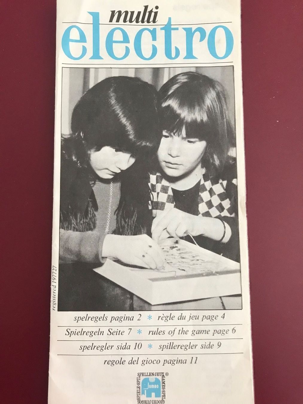 Giochi: electro Ratespiel (1976) – Usato da Konolfingen venduto da SCHKONO 1
