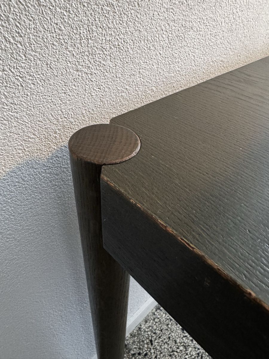 Tische: quadratischer Tisch Holz olivgrün – Gebraucht aus Zürich von casual4 6