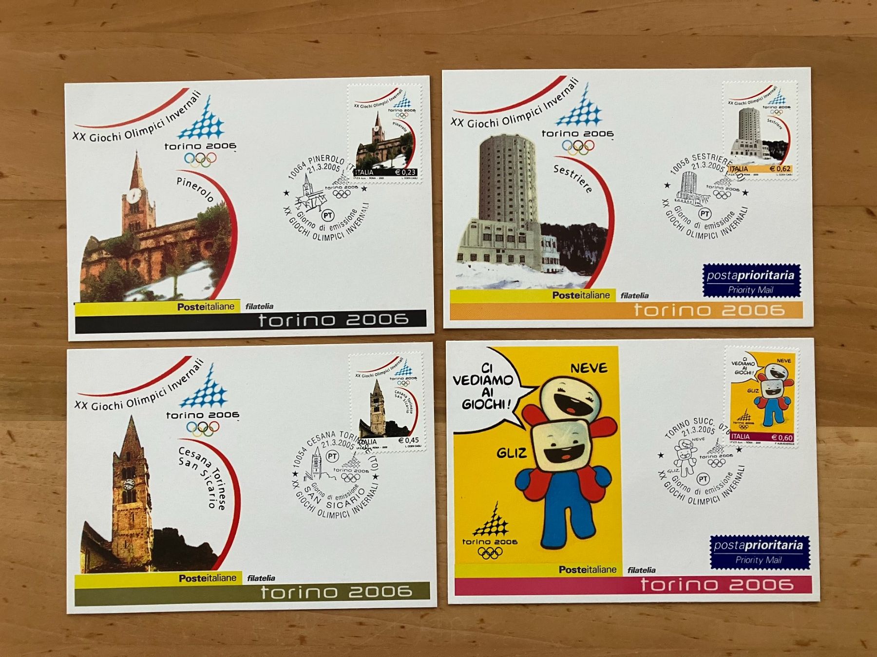 Tutti i francobolli: Italien, 55 Belege, Briefe, alte FDC, Postkarten, Ansichtsk – Usato da Näfels venduto da cff2202 3