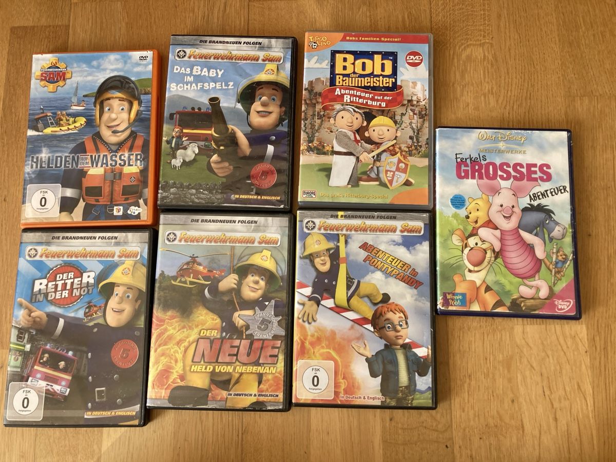 Tutti i DVDs: Feuerwehrmann Sam DVD – Usato da Kreuzlingen venduto da sg4990