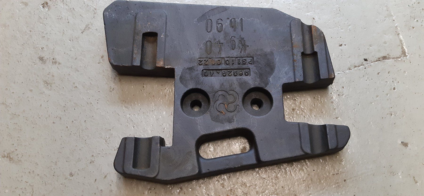 Traktoren: Frontgewichtplatten – Gebraucht aus Muolen von Profi010 4