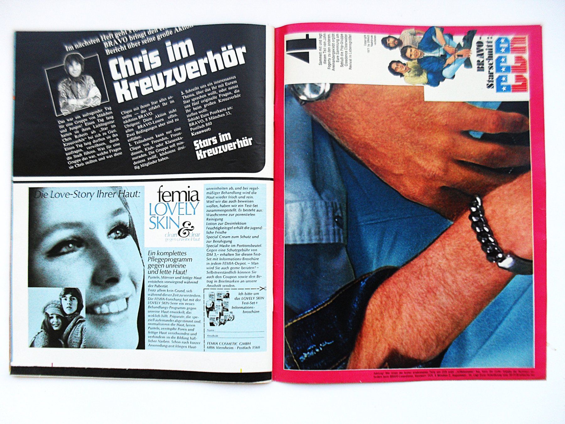 Revues & Magazines: BRAVO Heft 11.10.1971 - TOP ERHALTUNG !!! – D'occasion à Zürich par erfreut01 8