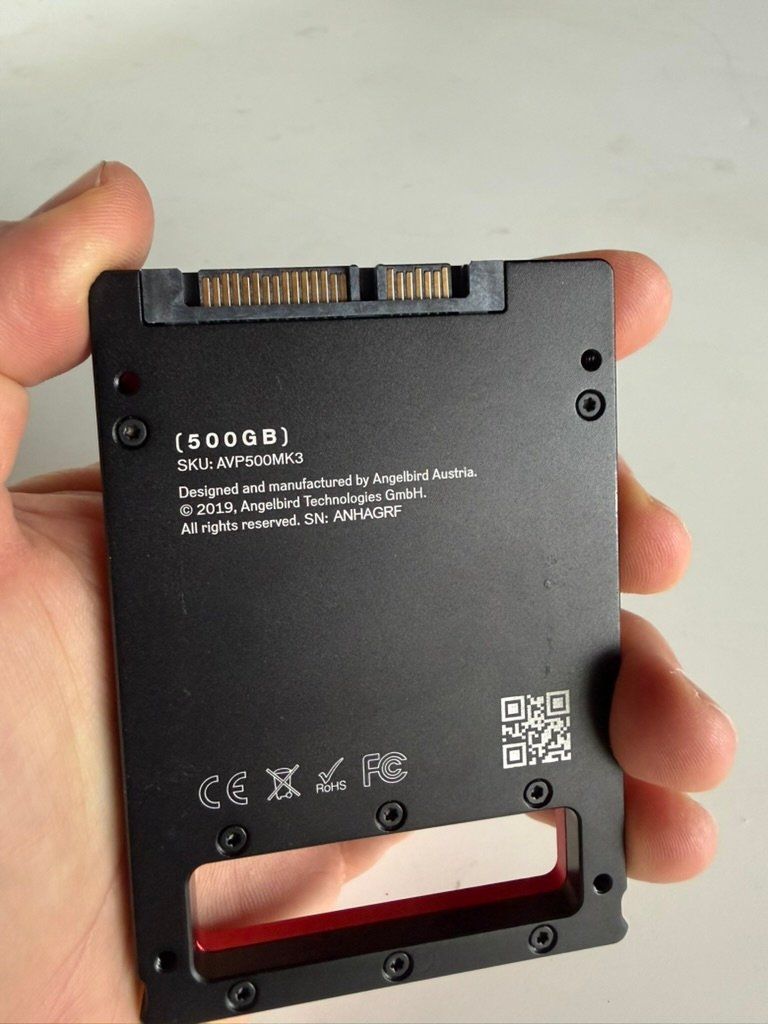 Dischi rigidi: Angelbird AtomX SSDmini 500GB – Usato da Zürich venduto da bawunderl 1