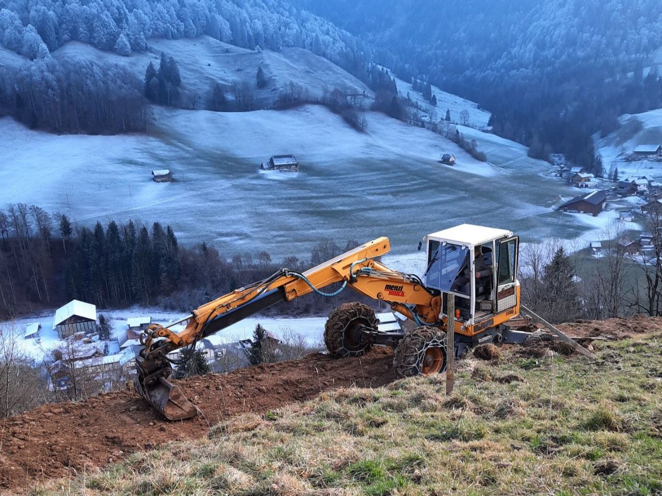 Bagger: Menzi Muck 5500 – Gebraucht aus Charmey (Gruyère) von Balinea 1