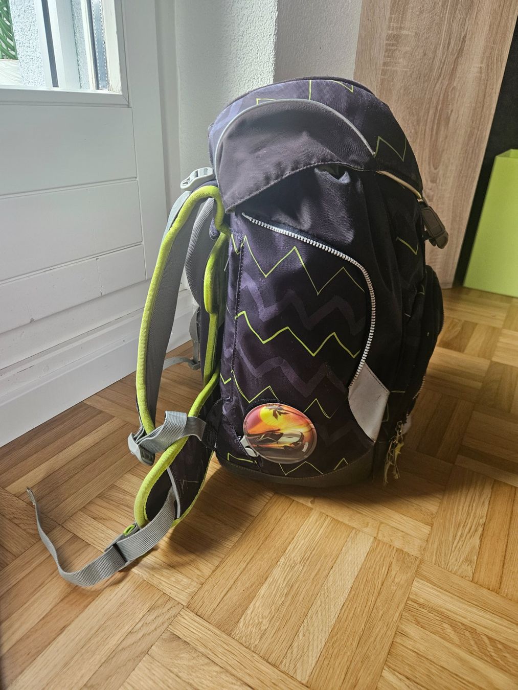 Ergobag Borse & Zaini: Ergonomischer Ergobag Schulrucksack mit Klettie, Top Zust... – Usato da Oberhelfenschwil venduto da tup12 2