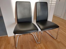 2 Stühle Freischwinger
