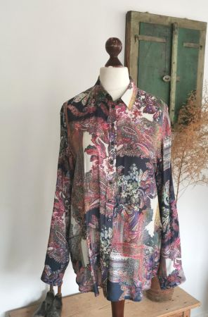 Erfo wunderschöne Bluse Gr. M/L