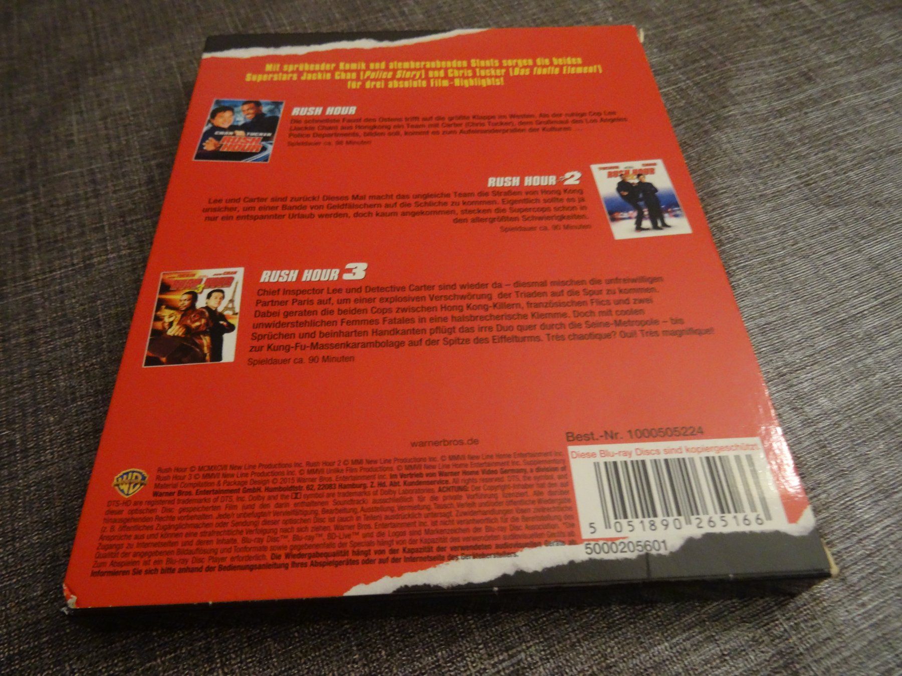 Alle DVDs: Rush Hour Triple Pack Blu-ray – Gebraucht aus Olten von Disc-Verkauf 1