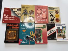 Elektronik-Bücher-Sammlung: Hobby, Experimente, Schaltung