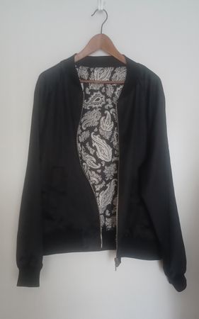 H&M summer jacket, size L, reversable