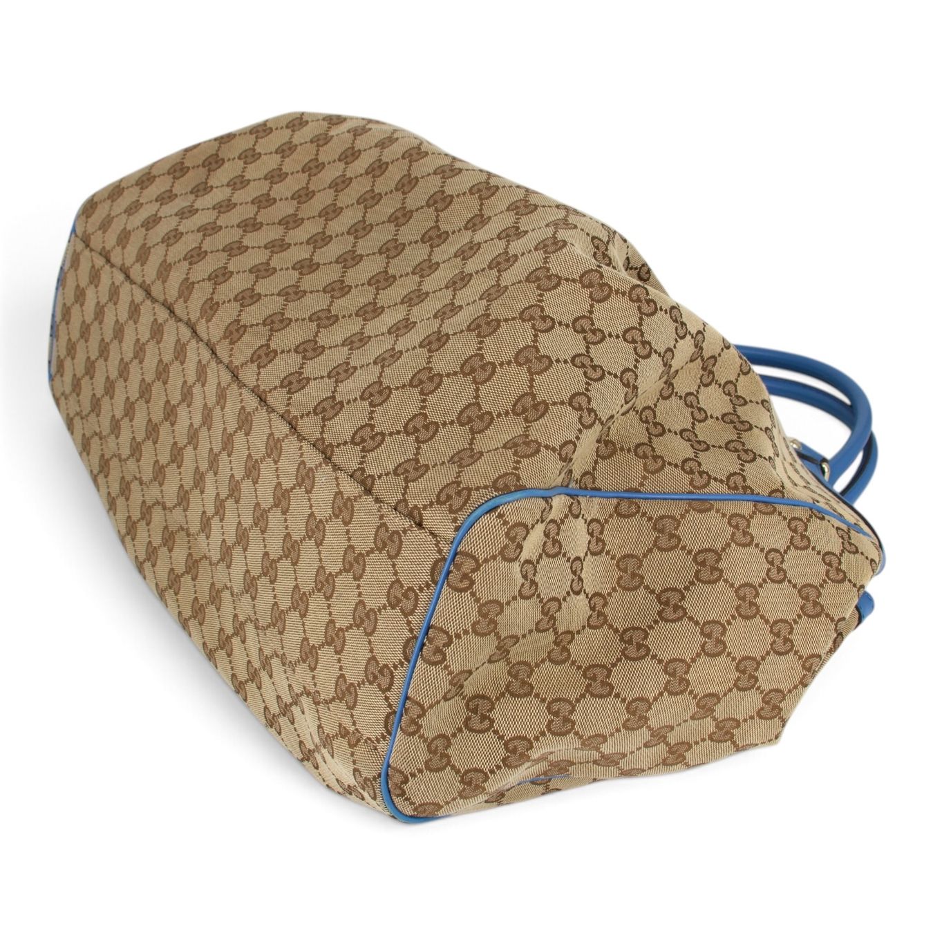Gucci Sacs femmes: Gucci Sukey GG beige/blau – D'occasion à Binningen par Designerlabels 8