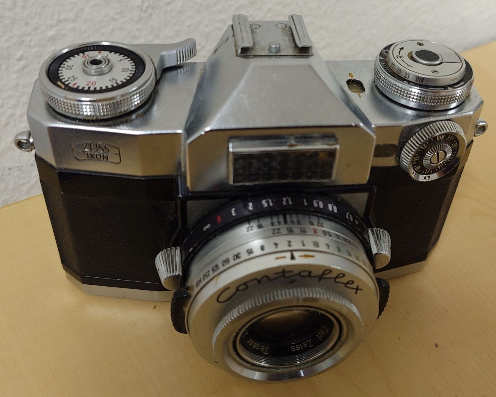 Appareil Photo Zeiss Ikon Contaflex Super, 35mm, Tessar 50mm, Argentique, Allemagne