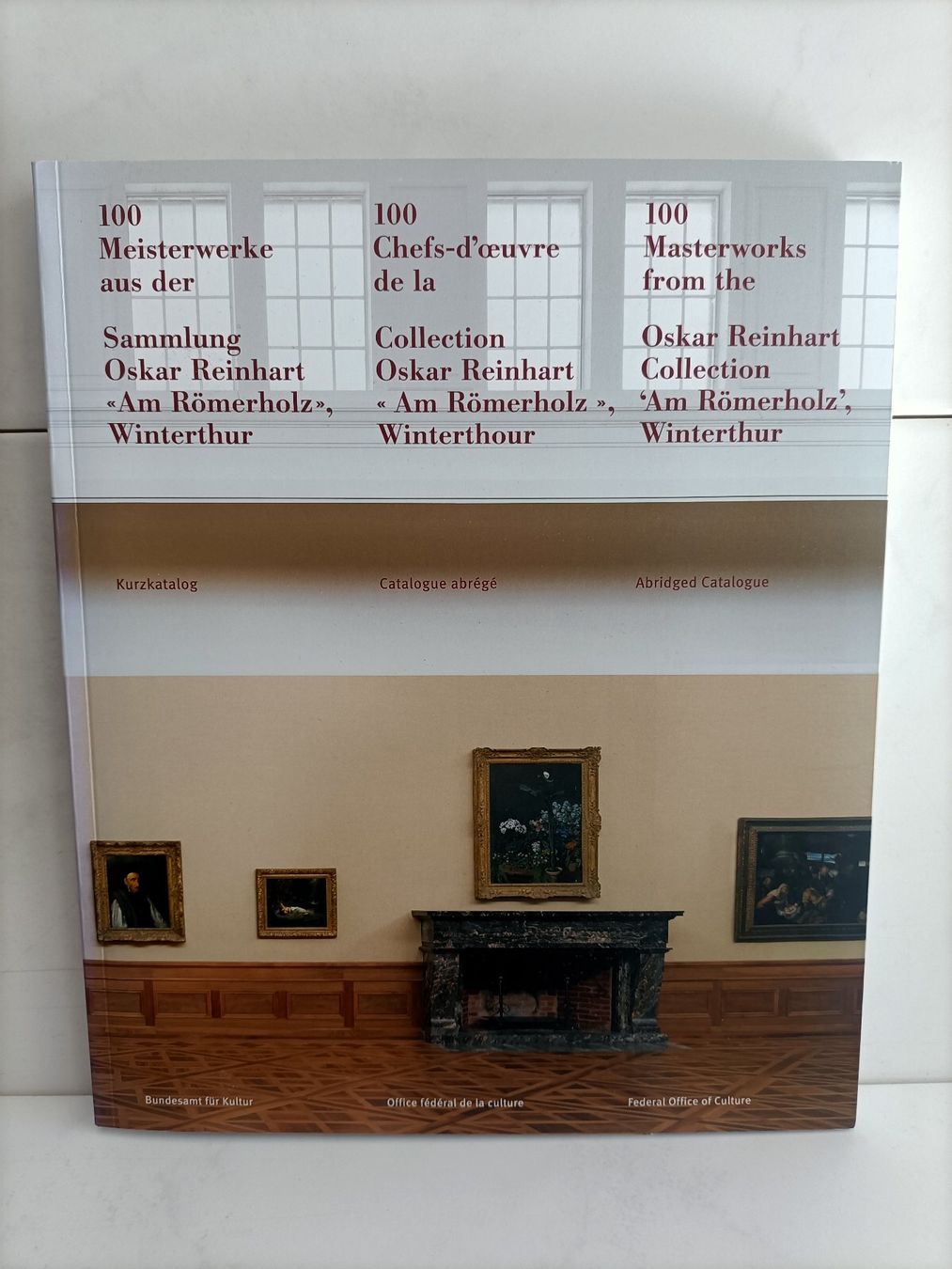 Libri: 100 Chefs-d'oeuvre de la collection Oskar Reinhart "Am Römer – Usato da crans montana venduto da AB3963