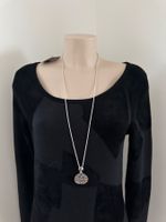 Lange Kette Modeschmuck Silberoptik