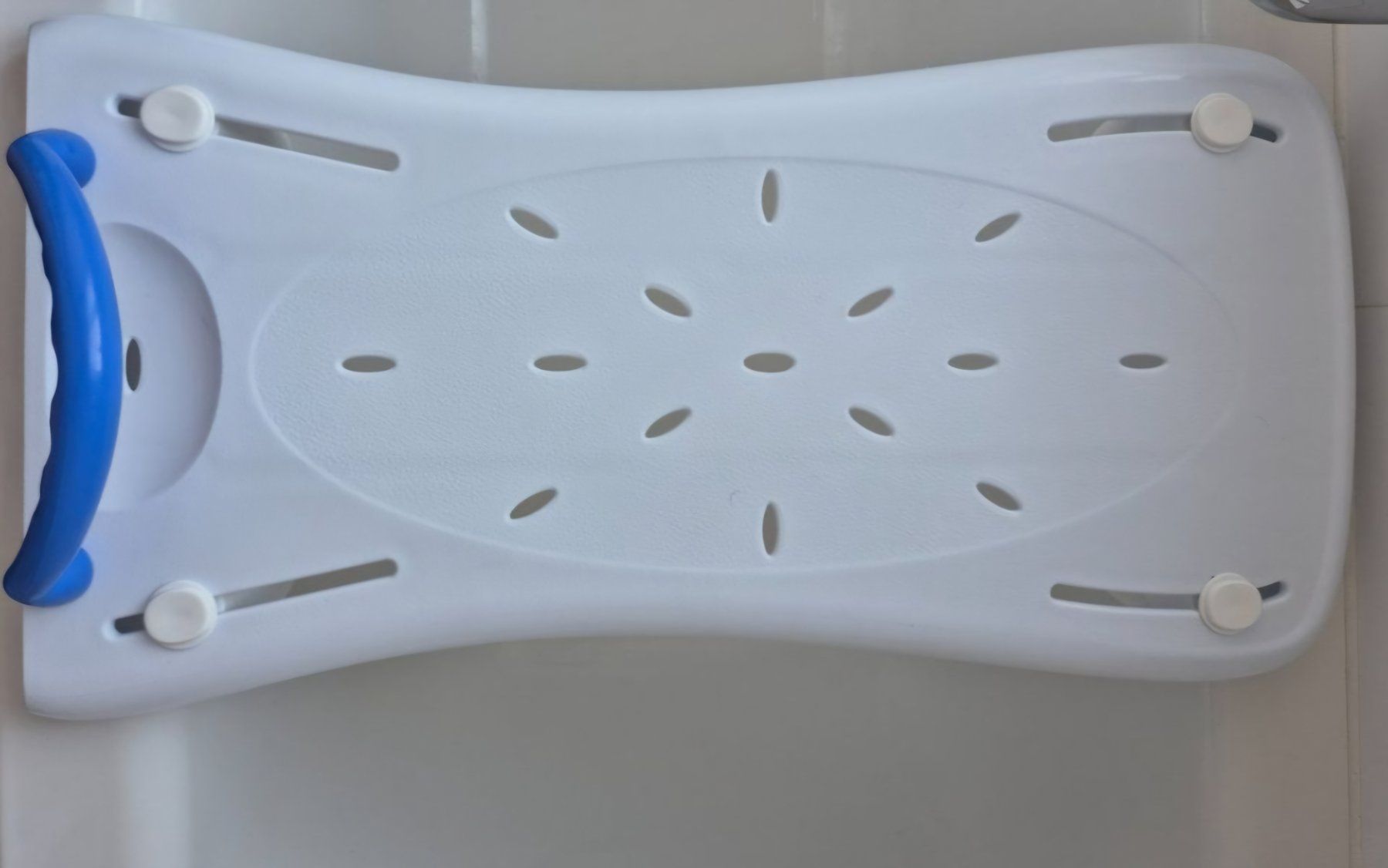 Sgabelli: Bade Wanne Sitz Weiss Blau Nr. 27 – Usato da Niederbipp venduto da Trude04