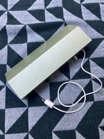 Seltene alte Werkstattlampe aus Metall
