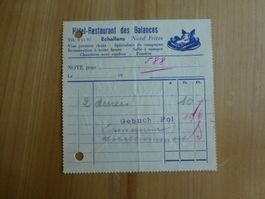 Echallens, Hotel-Rest. des Balances, Nicod Freres.ca. 1950