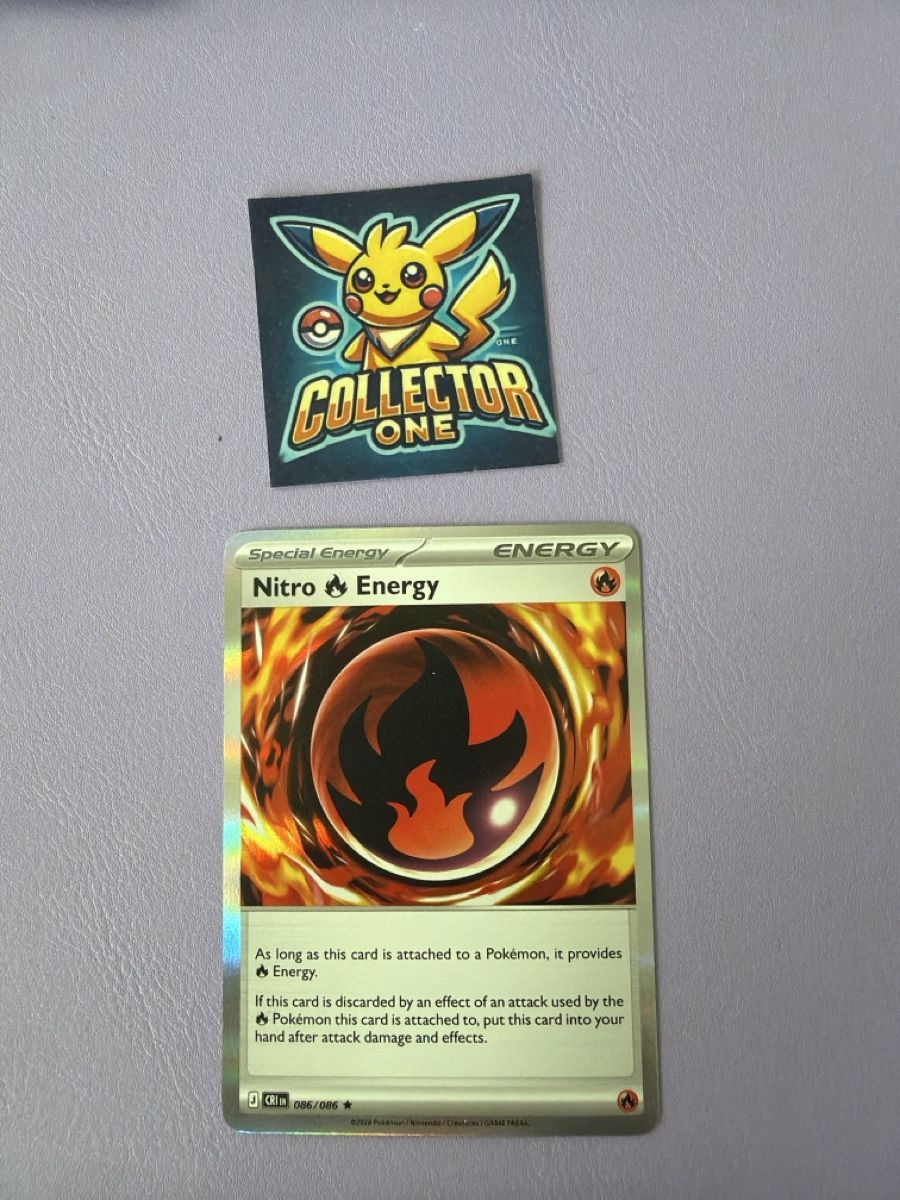 Pokémon Carte collezionabili: Pokemon Nitro Energy Holo 086/086 – Nuovo (secondo la descrizione) da Lommiswil venduto da CollectorOne