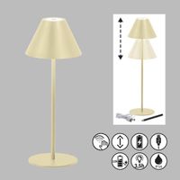 LED Aussen Tischleuchte IP54, 36 cm Höhe