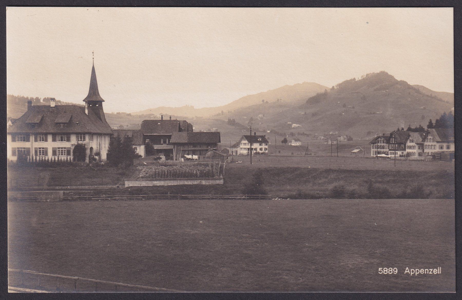 Cartoline postali: APPENZELL alte Ansichtskarte ungelaufen – Usato da Ebikon venduto da SilvioFreund