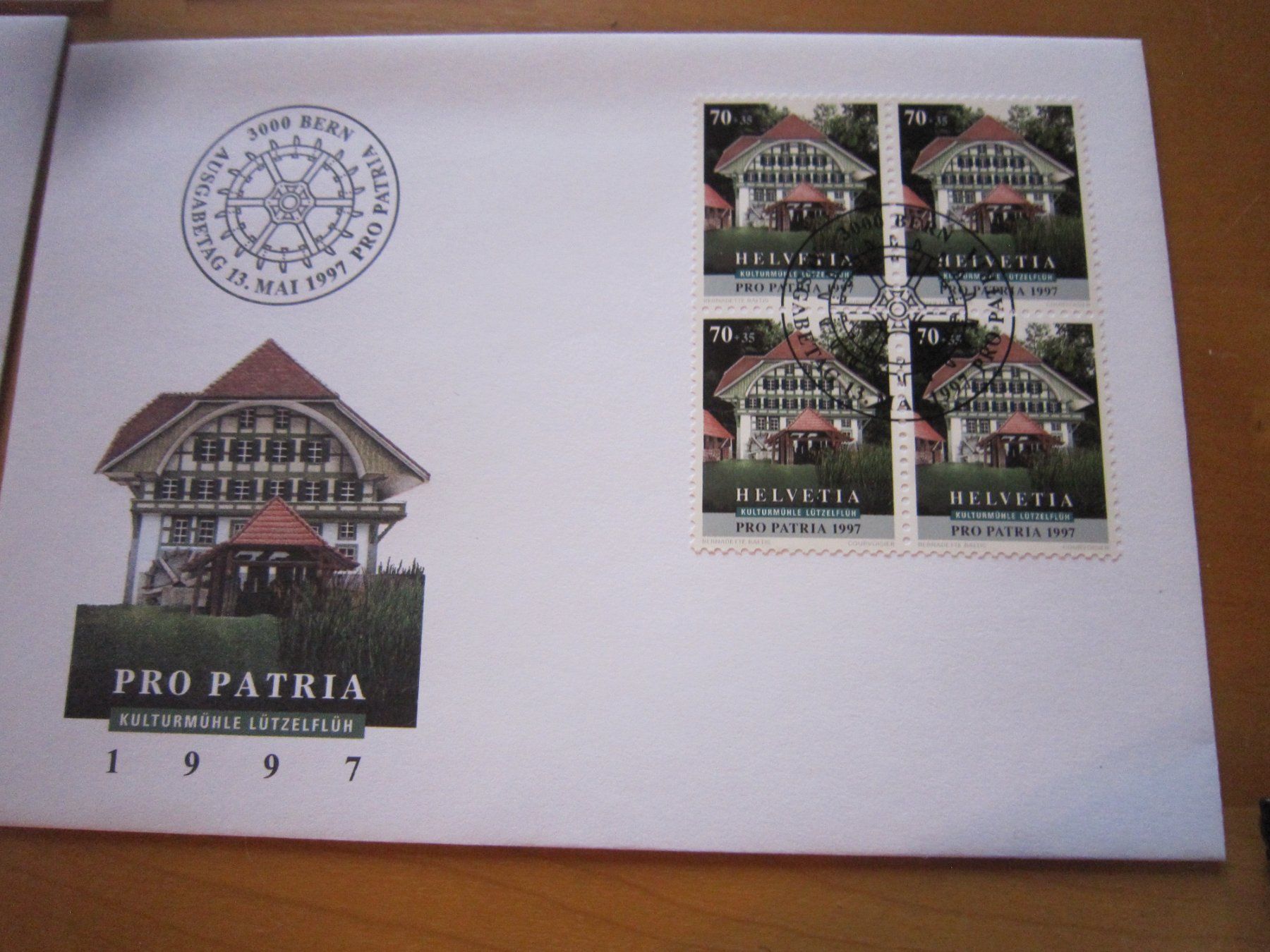 Tutti i francobolli: PP 1997 FDC Serie und 4er Blocks – Usato da Gordola venduto da Polentaefung 4