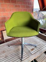 Original Vitra Designerstuhl  Drehstuhl mit Aluminiumfuss