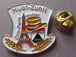PIN, WOHLEN HUET-ZUNFT CHLY-PARIS, HUT EIFFELTURM