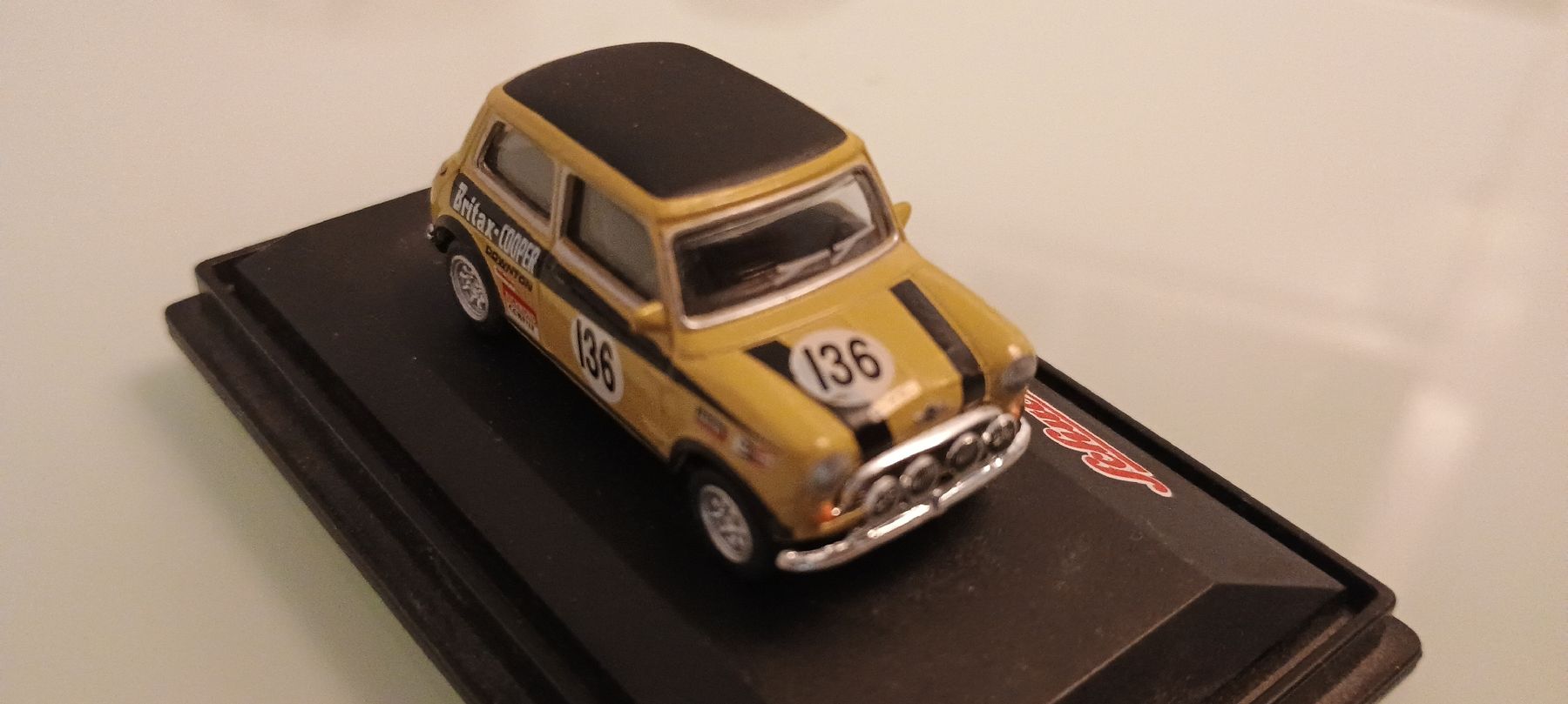 Schuco Modellini d'auto: SCHUCO 1:87 Mini Cooper Britax Austin Morris – Usato da genève venduto da chrisgnv 1